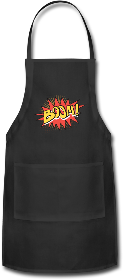 Download Comic Book Boom Png - Apron Clipart Png Download - PikPng