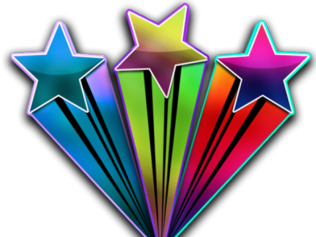 Clipart Colorful Stars - Png Download - Large Size Png Image - PikPng