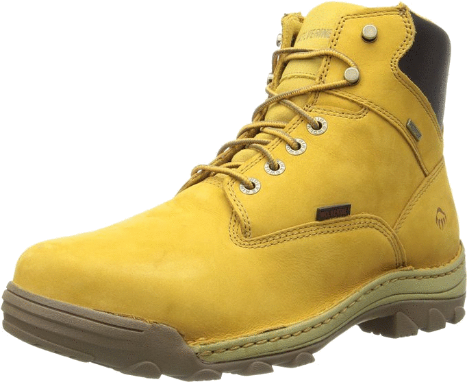 Banner Library Transparent Timbs Yellow - Dewalt Boots Clipart (695x567), Png Download