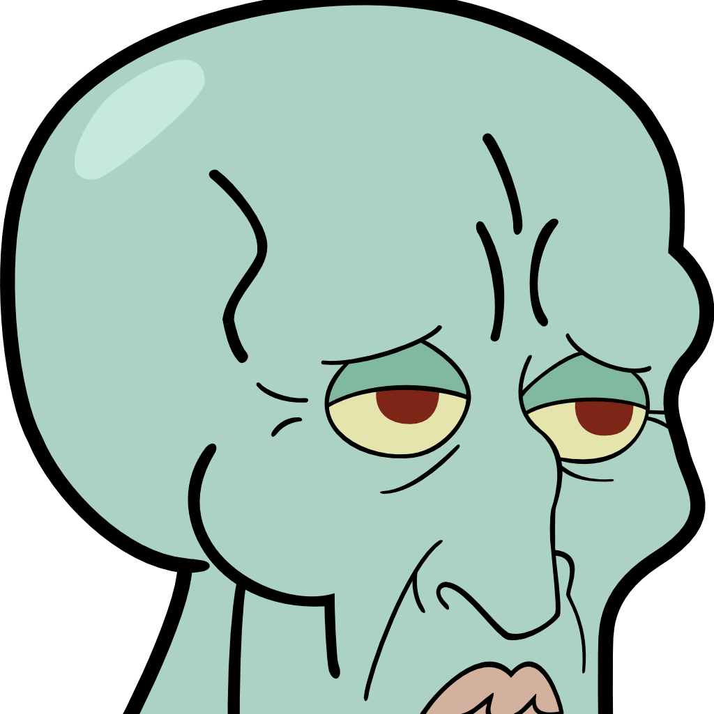 Handsome Squidward Clipart Full Size Clipart 699548 Pinclipart Images ...