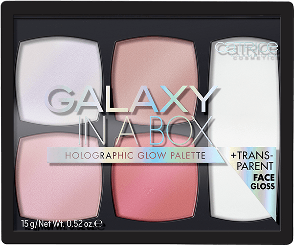 Galaxy In A Box Holographic Glow Palette - Catrice Galaxy In A Box Holographic Glow Palette 010 Clipart (726x500), Png Download