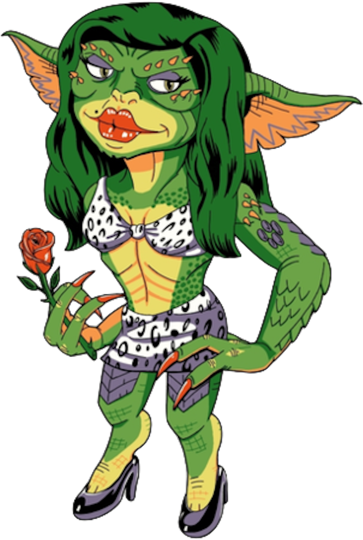 Download Female Gremlin , Png Download - Female Gremlin Clipart Png ...