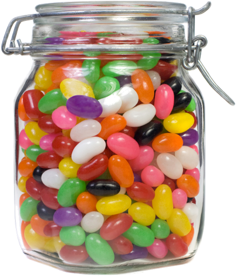 Download Overview - Jar Of Jelly Beans Clipart Png Download - PikPng