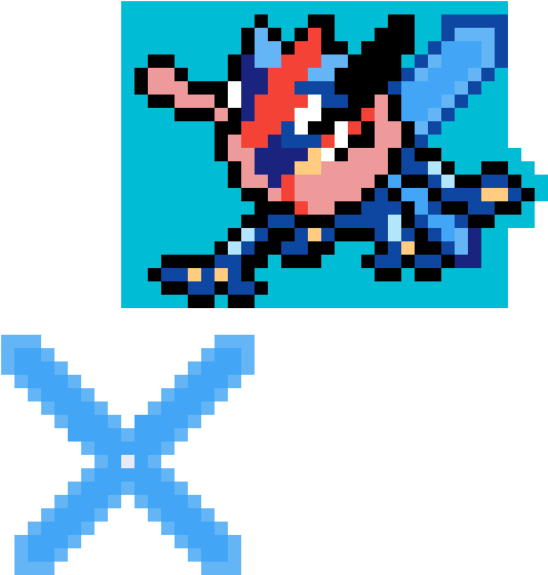 Greninja Ash Clipart - Large Size Png Image - PikPng