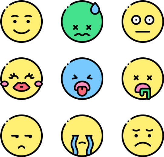 Emojis - Smiley Clipart - Large Size Png Image - PikPng