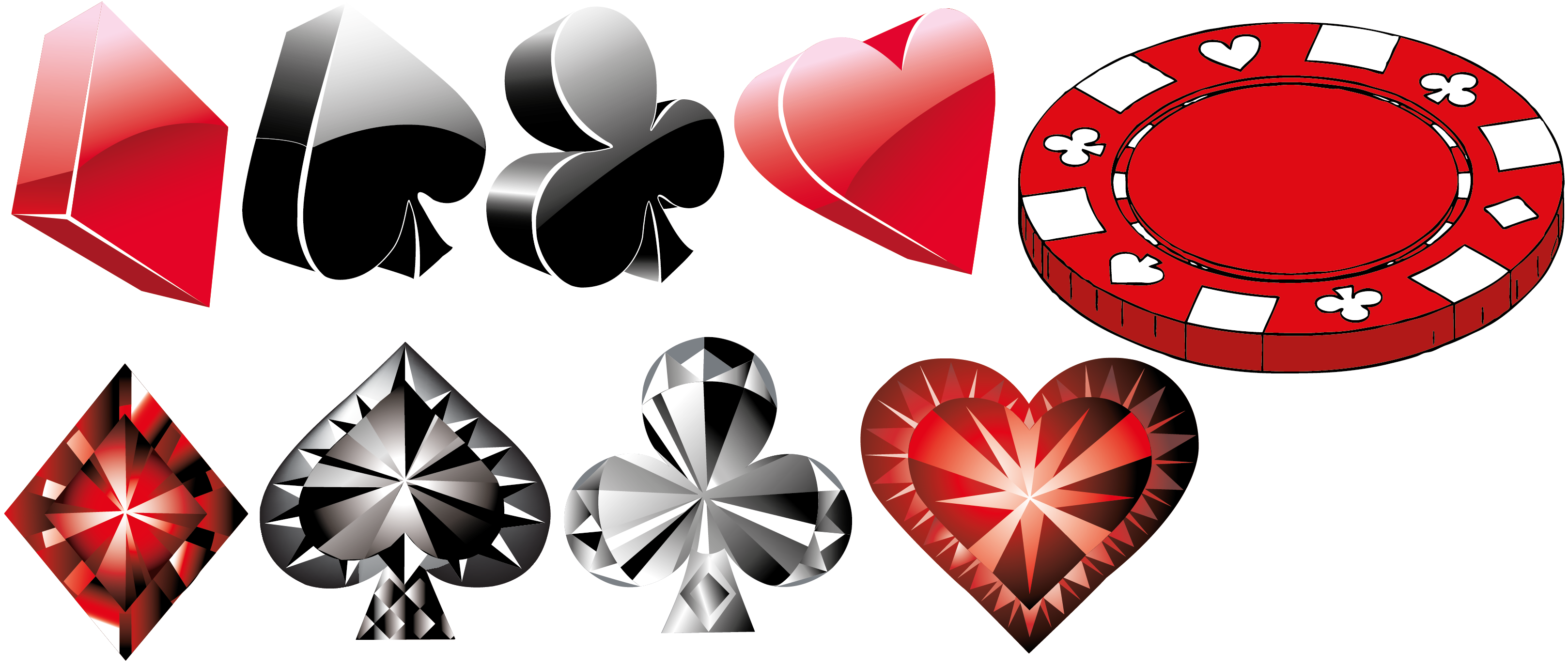 Poker Png Image Card Games Poker Clip Art Illustrations Dibujos De Fichas De Poker Transparent Png Large Size Png Image Pikpng