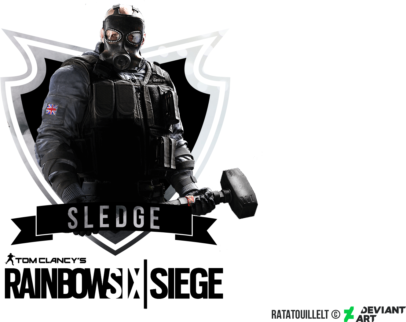 Download Sledge Rainbow Six Siege Logo , Png Download - Png Rainbow Six ...