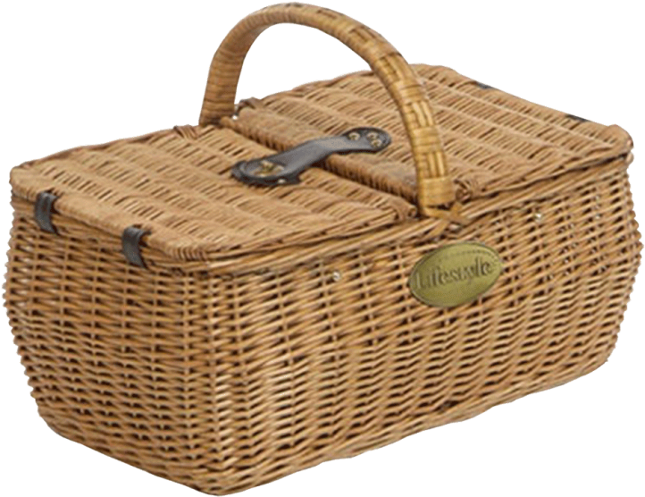 Dorothy Willow Picnic Hamper - Wicker Clipart - Large Size Png Image ...