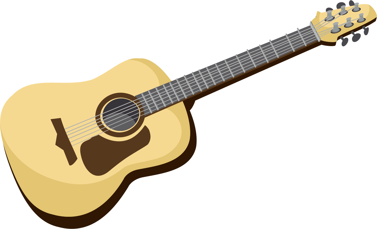 Ukulele Vector Acoustic Guitar Neck アコースティック ギター 素材 Clipart Large Size Png Image Pikpng