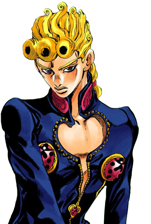 Giorno Giovanna Hair Png , Png Download - Jojo's Bizarre Adventure Rule ...