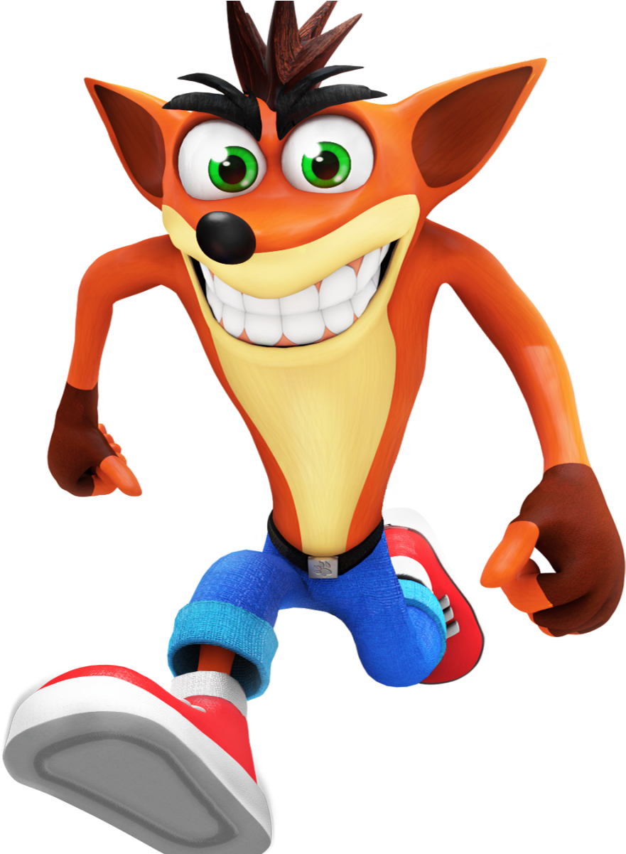 Crash Bandicoot Render Clipart - Large Size Png Image - PikPng