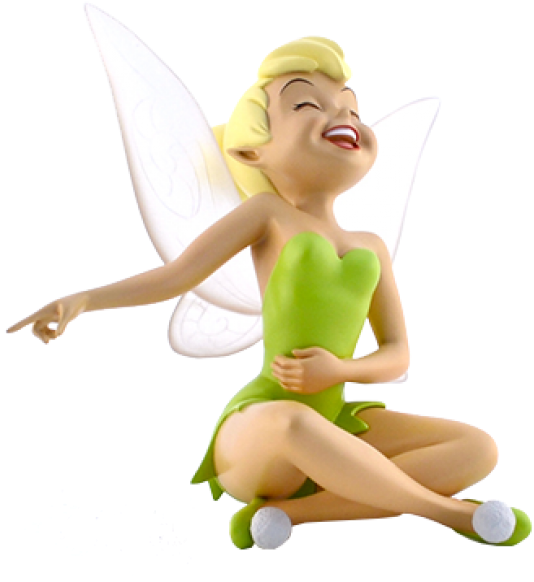 Disney Tinker Bell In Green Figurine Fee Clochette Disney Png Clipart Large Size Png Image Pikpng