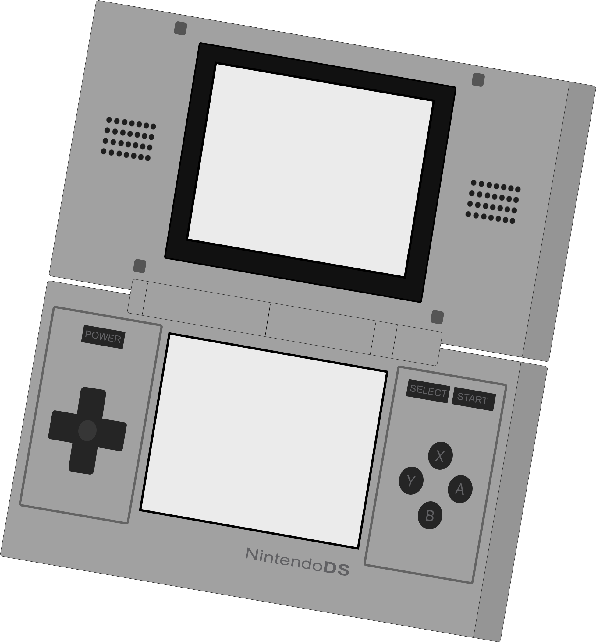 Download 3ds Drawing Gameboy - Nintendo Ds Clipart Png Download - PikPng