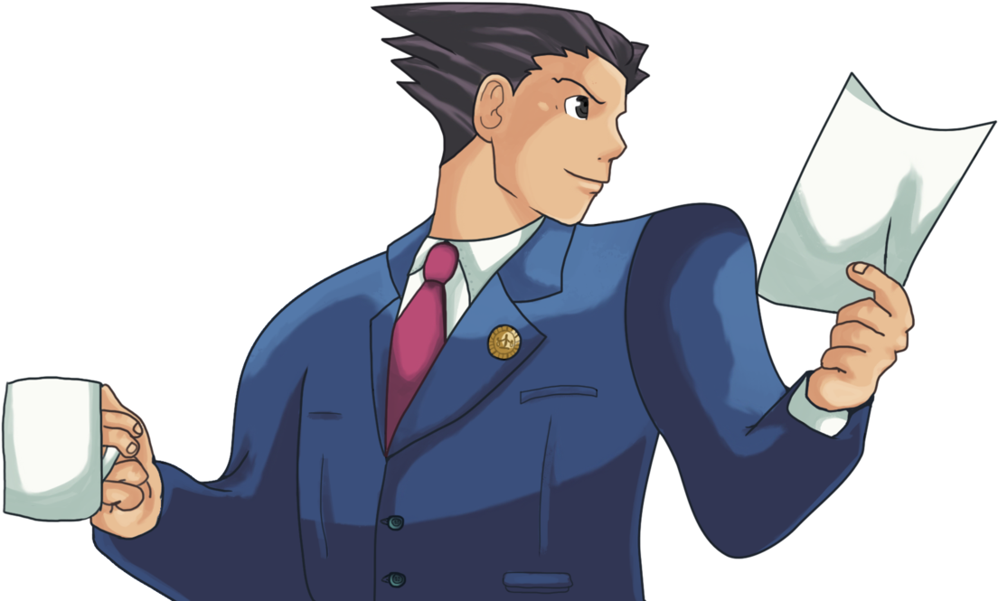 Download Phoenix Wright - Phoenix Wright Png Clipart Png Download - PikPng