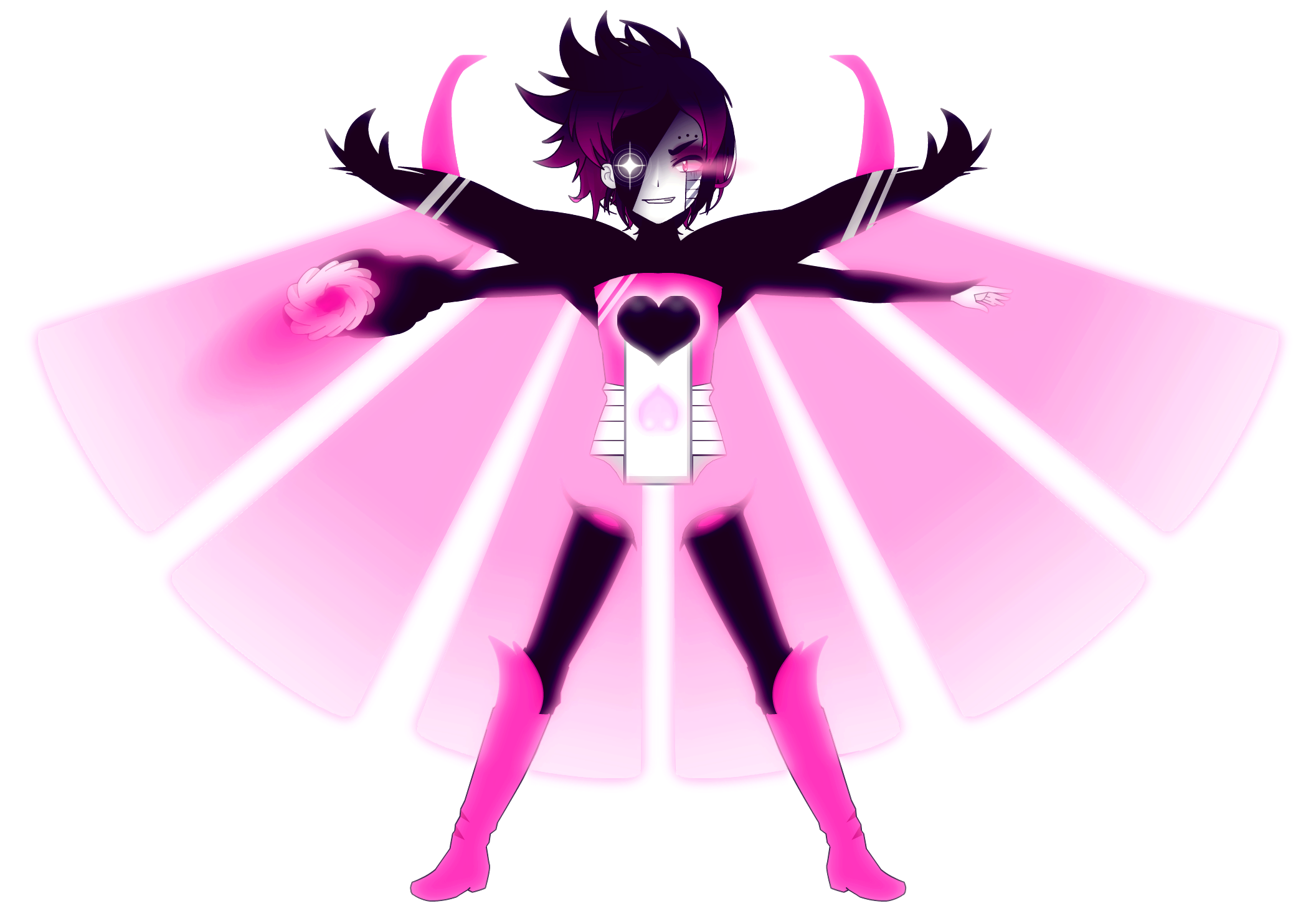 Mettaton Gif Neo Undertale Clipart - Large Size Png Image - PikPng