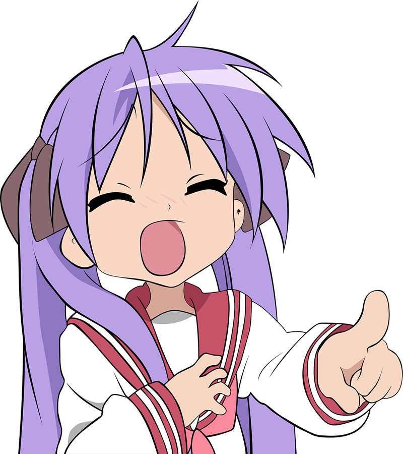 Kagami Lul - Kagami Lucky Star Png Clipart - Large Size Png Image - PikPng