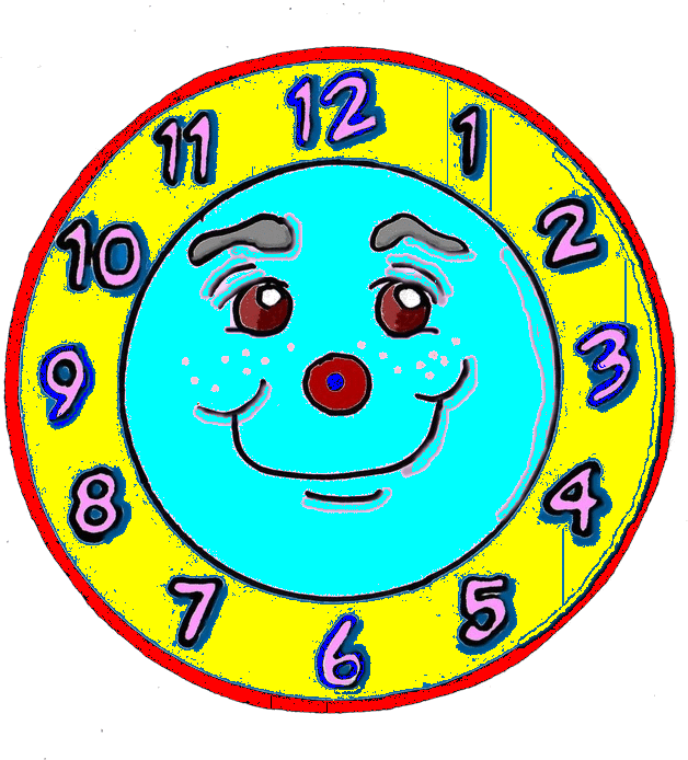 Clock Face - Happy Face - Circle Clipart - Large Size Png Image - PikPng