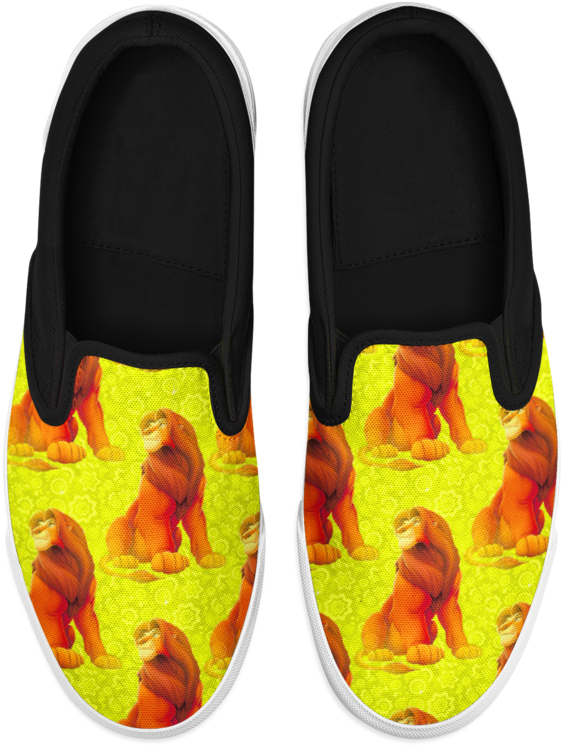 Exclusive Lion King Kicks - Slipper Clipart (1024x1024), Png Download