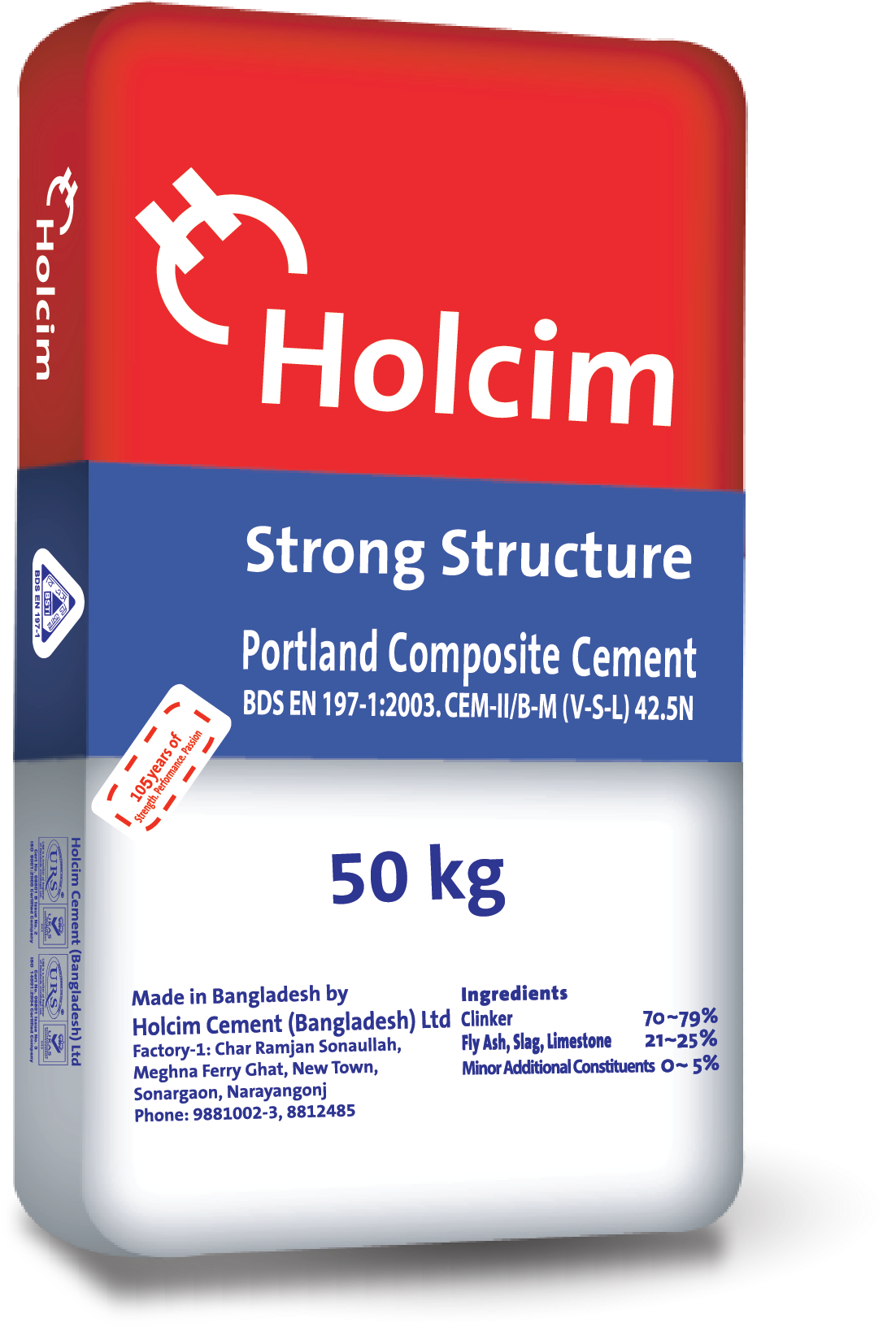 Holcim Ss 3d Pack01 - Holcim Clipart - Large Size Png Image - PikPng