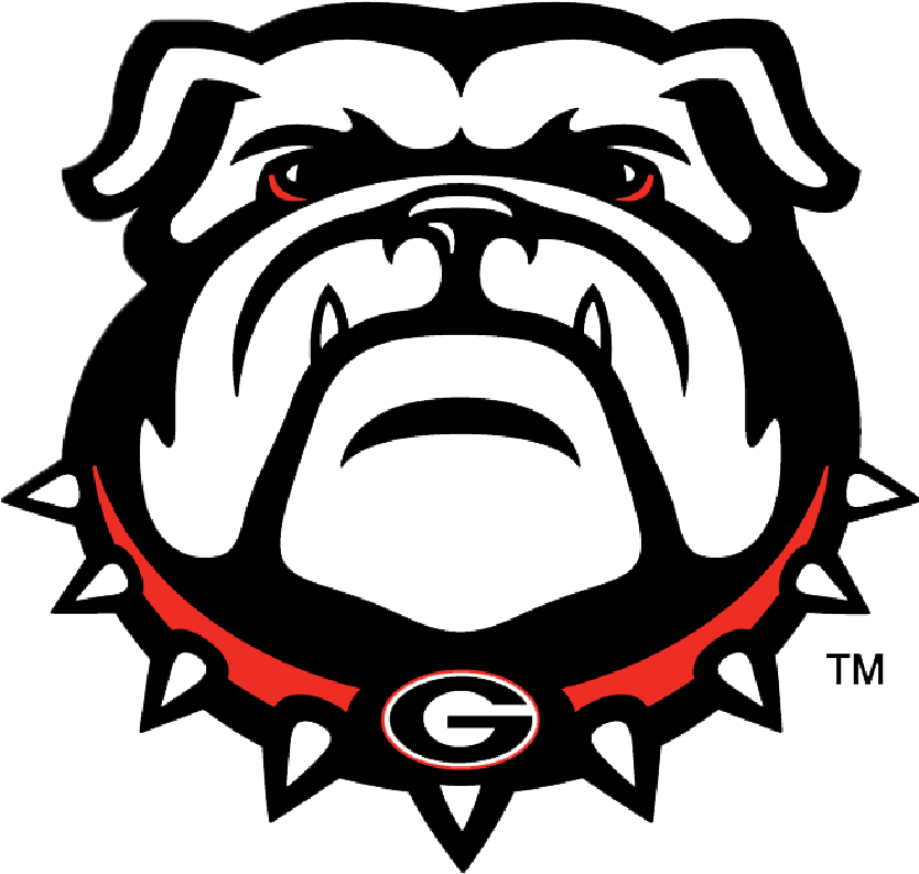 Georgia Bulldog Logo Png Clipart Large Size Png Image Pikpng