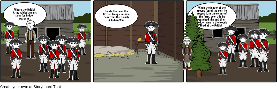 Battle Of Bunker Hill - Cartoon Clipart (1164x385), Png Download