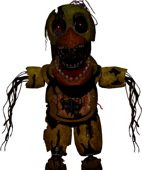 Fnaf W Chica Fnaf Withered Nightmare Chica Clipart Large Size Png Sexiz Pix