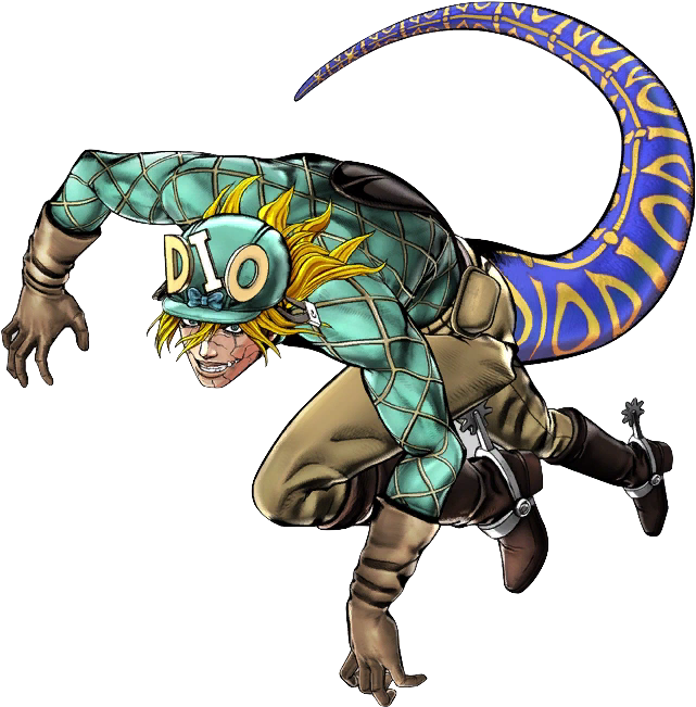 Hol Horse Steel Ball Run , Png Download - Diego Brando Scary Monsters ...