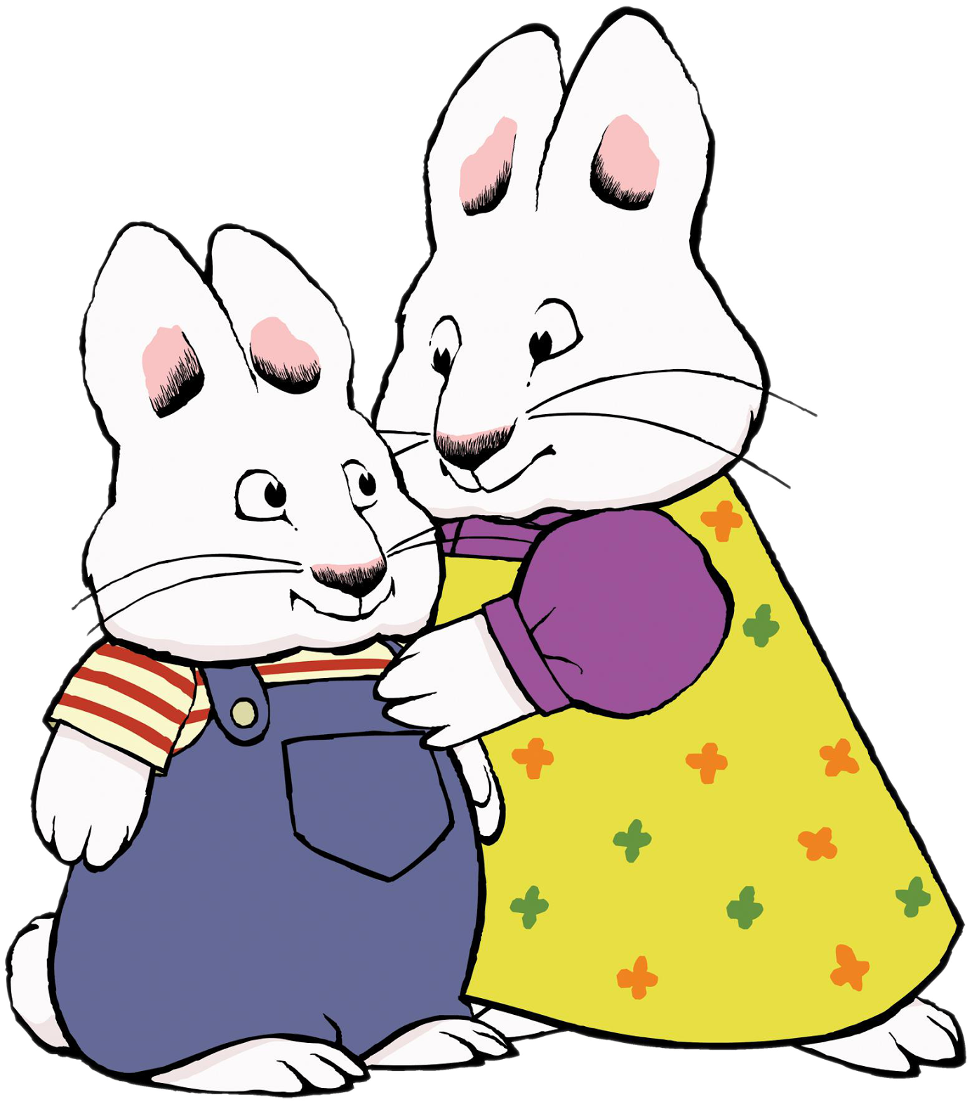 Max & Ruby - Max En Ruby Clipart - Large Size Png Image - PikPng