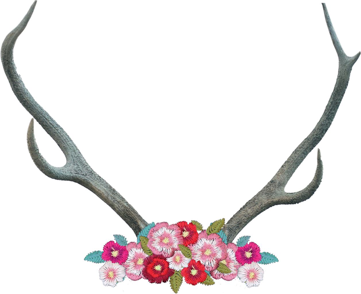 Download Flower Crown With Antlers - Horror Quotes Clipart Png Download
