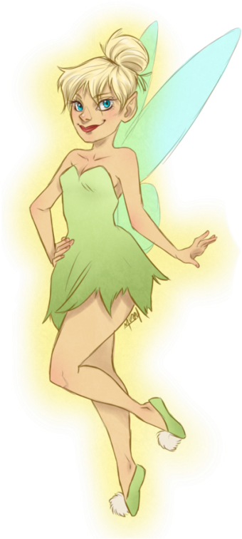 Drawing Tinkerbell Cinderella - Tinkerbell Drawings Clipart - Large ...