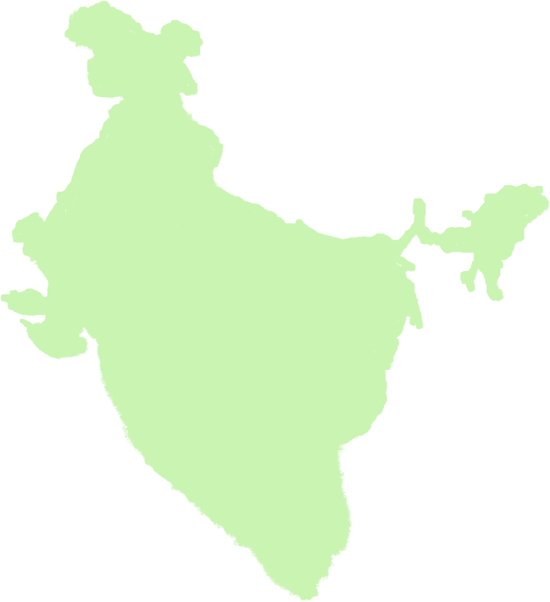 Download India - 26 January India Map Clipart Png Download - PikPng