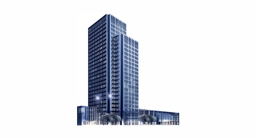 Skyscraper Png Free Download - Commercial Building Clipart - Large Size ...