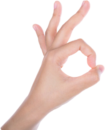 Download #ok #hand #freetoedit - Noice Hand Clipart Png Download - PikPng