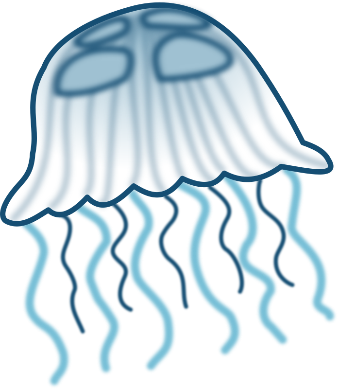 Free Jellyfish Clip Art - Jellyfish Clipart - Png Download - Large Size ...