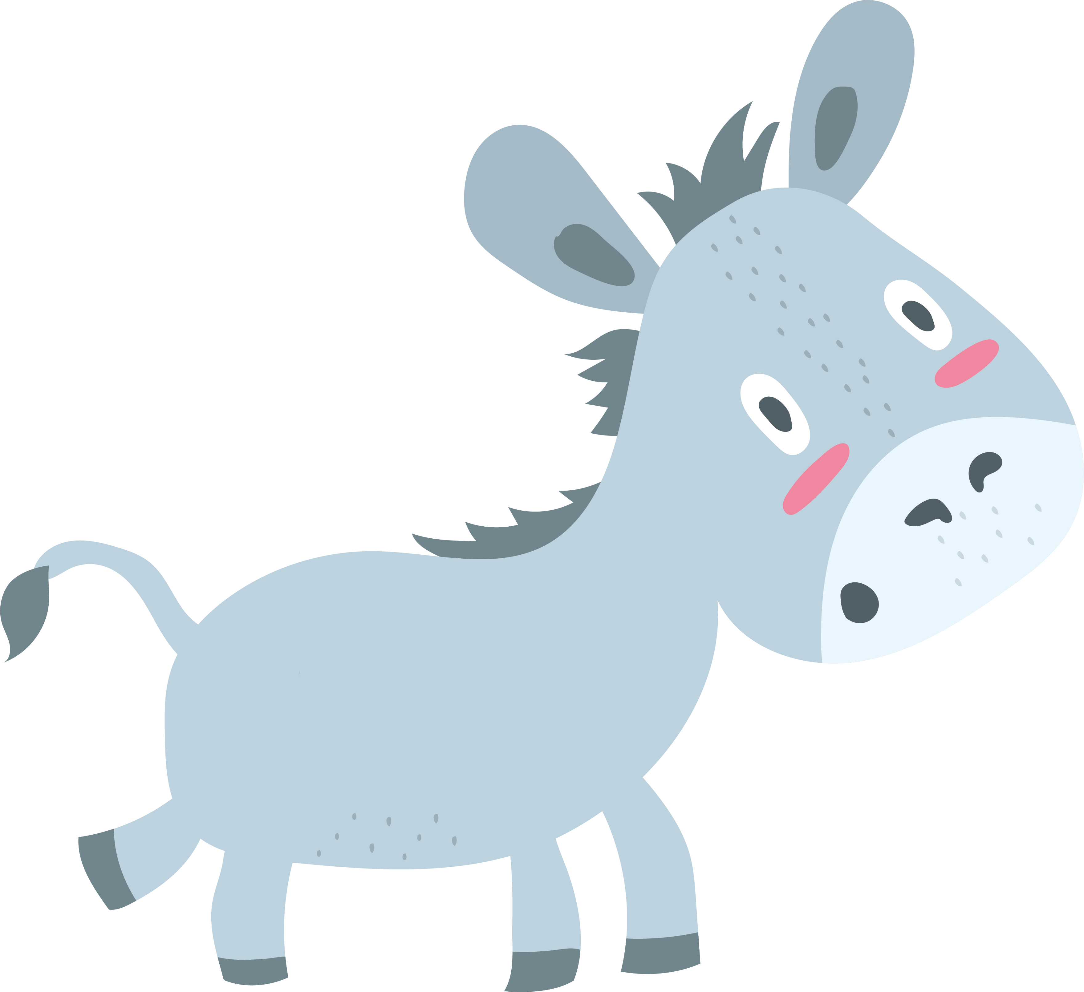 Download Donkey Clipart Little Donkey - Donkey - Png Download Png ...