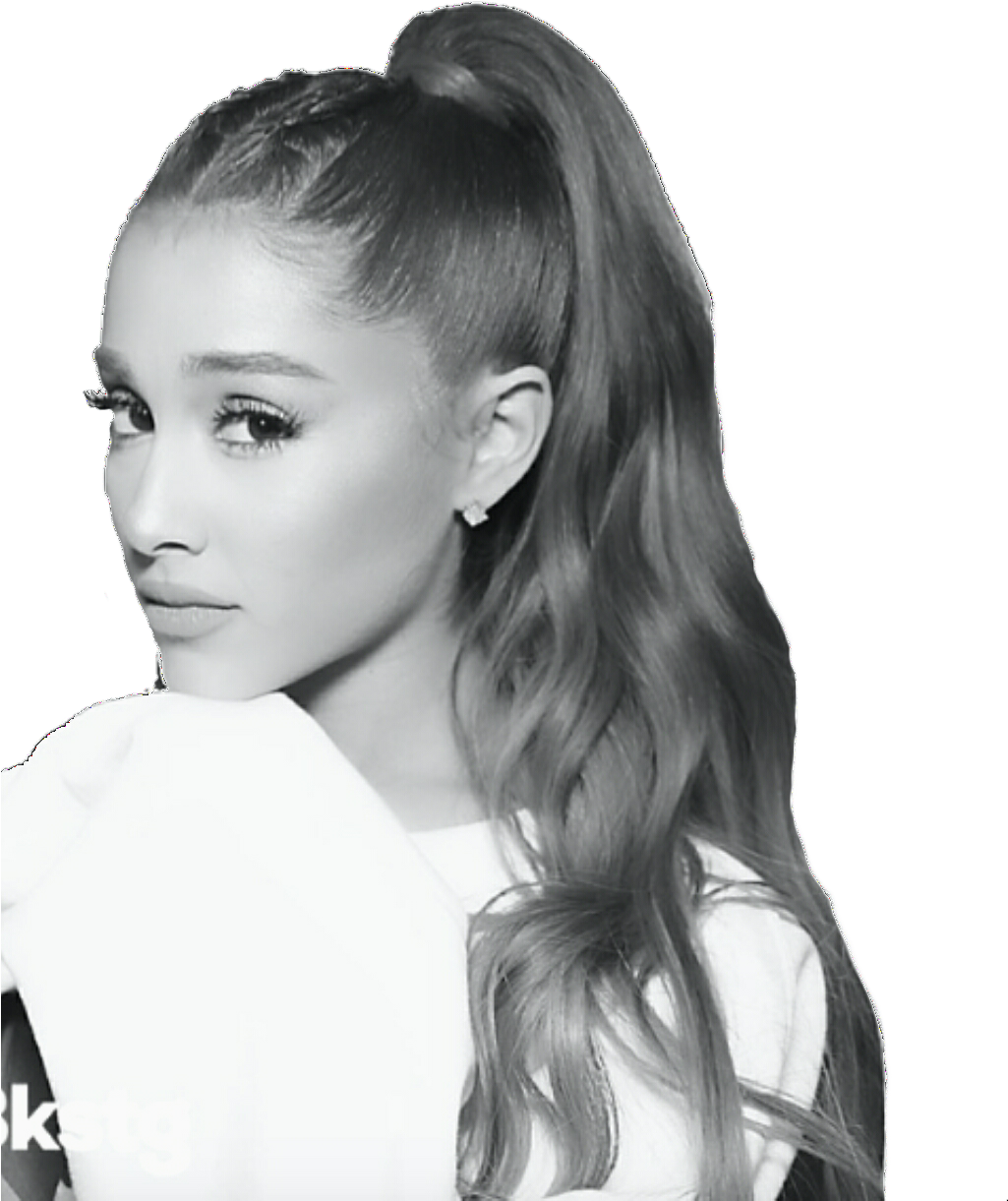 Ariana Grande Dwt Hair Clipart (1025x1221), Png Download