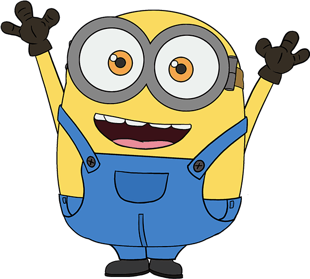 Download Clip Freeuse How To Draw Bob The Minion - Minion Bob Drawing ...