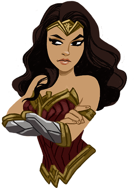 Download Wonder Woman Messages Sticker-10 - Wonder Woman Stickers Png ...