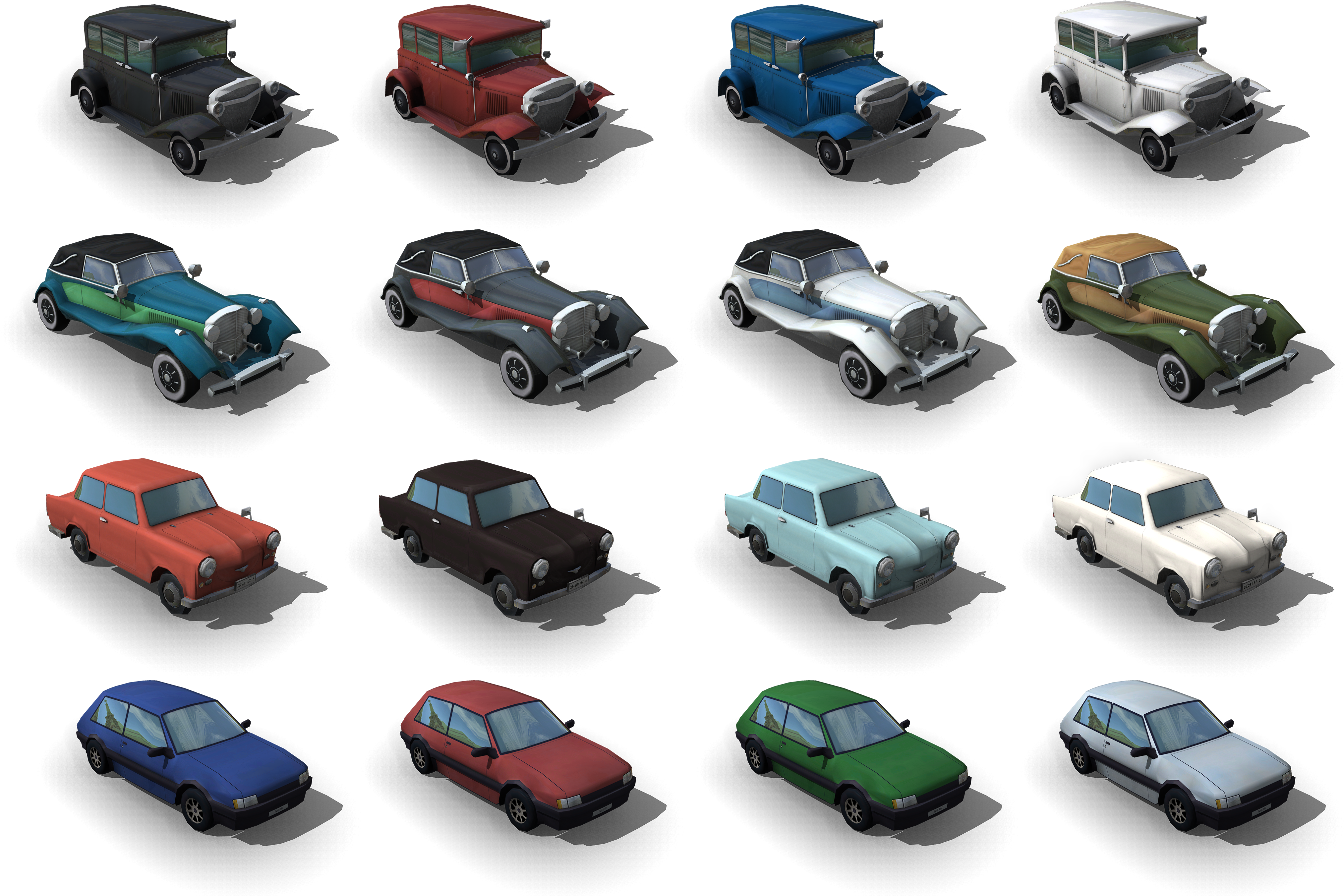 Cars Download Png More Colors - Sport Utility Vehicle Clipart (4096x2880), Png Download