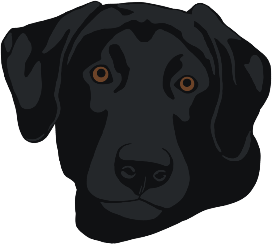 Black Lab Weasyl - Dog Licks Clipart - Large Size Png Image - PikPng