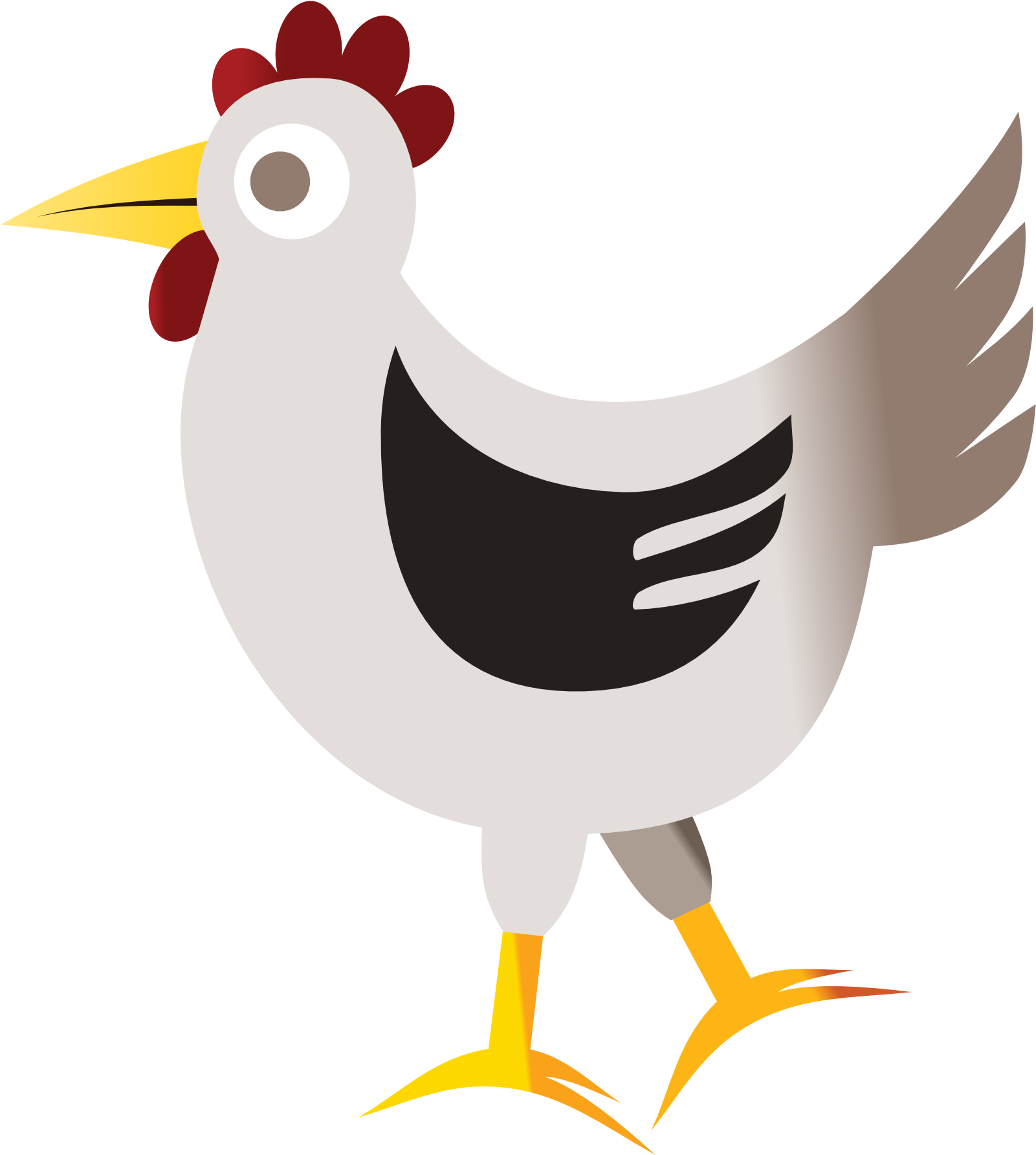 Chicken Vector Png - Chicken Clipart No Background Transparent Png ...