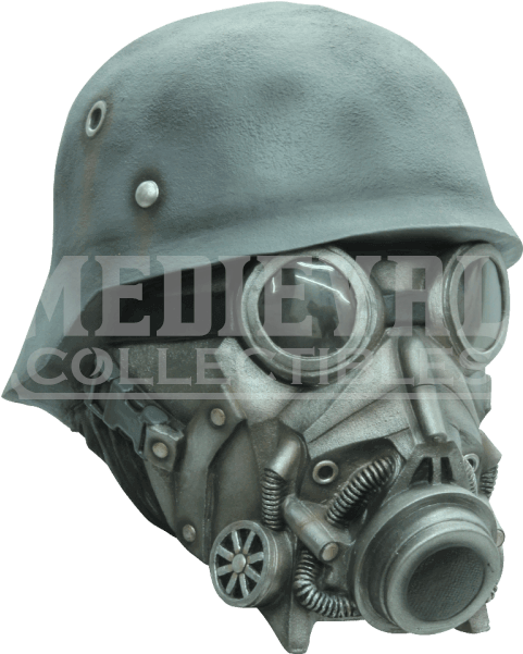 Chemical Warfare Mask German Soldier Helmet Ww2 Clipart Large Size Png Image Pikpng