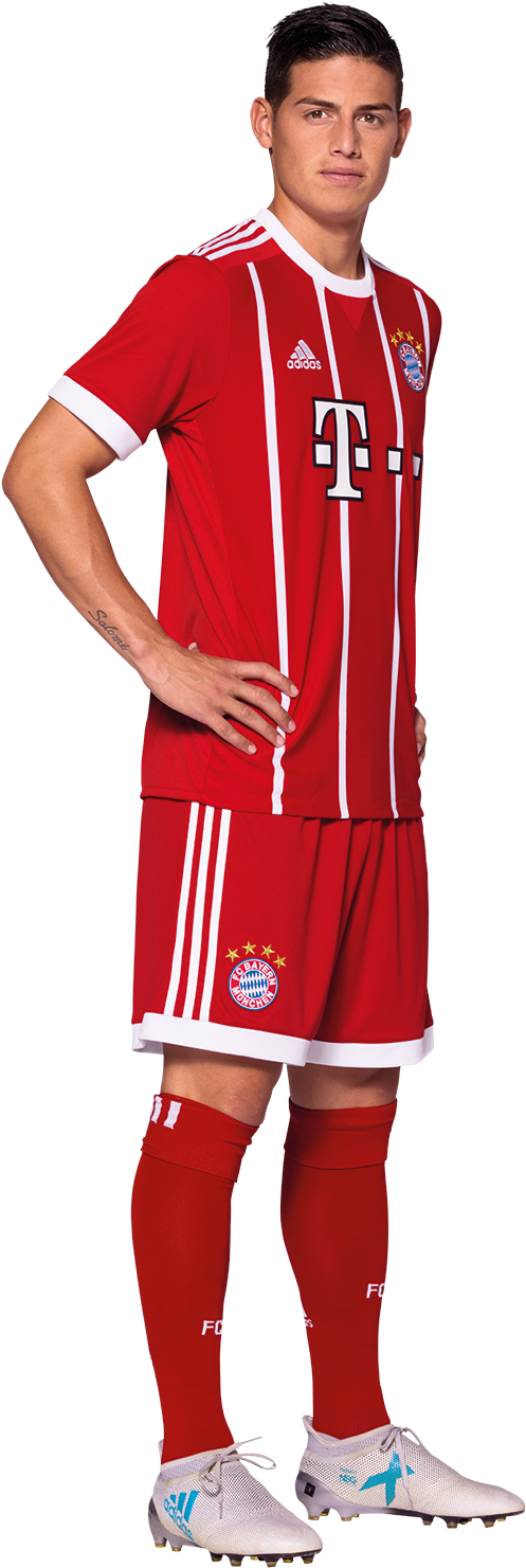 Bayern Munich James Rodriguez Png , Png Download - James Rodriguez Bayern Png Clipart (497x1481), Png Download