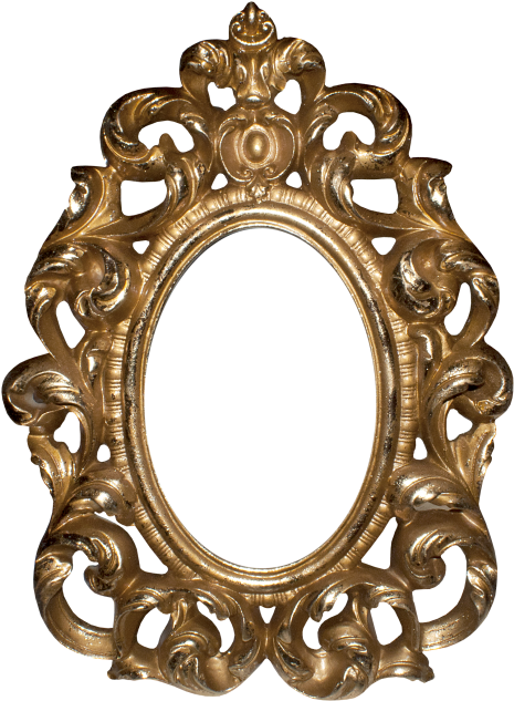 Download Photo Frame - Gold Mirror Frame Png Clipart Png Download - PikPng