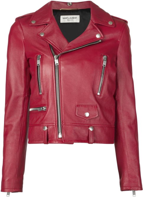 Colored Leather Jackets - Guess Lederjacke Pink Clipart - Large Size ...