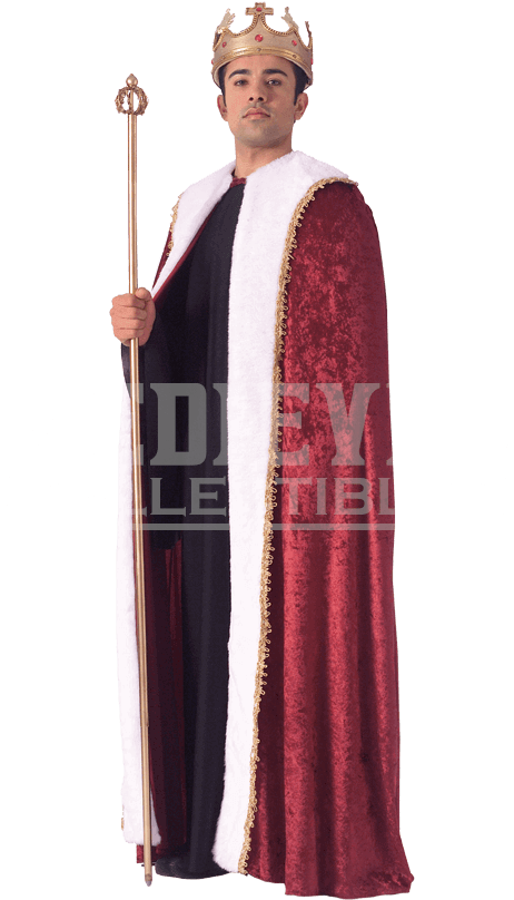 Download Kings Velvet Costume Robe - King Robe Clipart Png Download ...