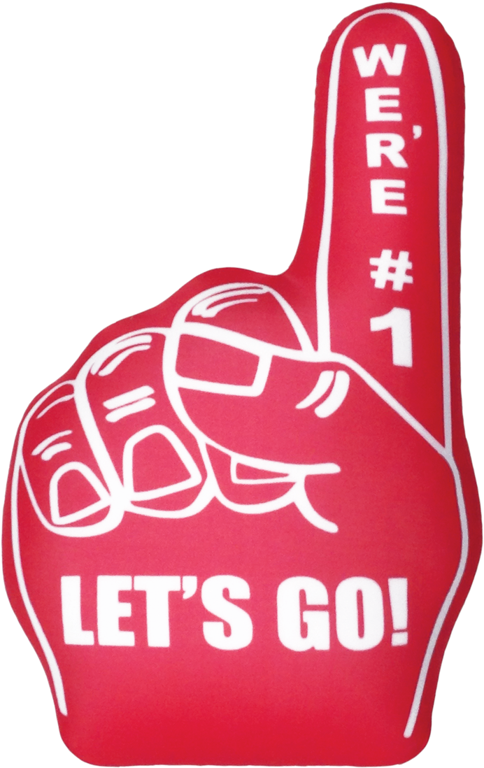 Download Image - Foam Finger Png Clipart Png Download - PikPng