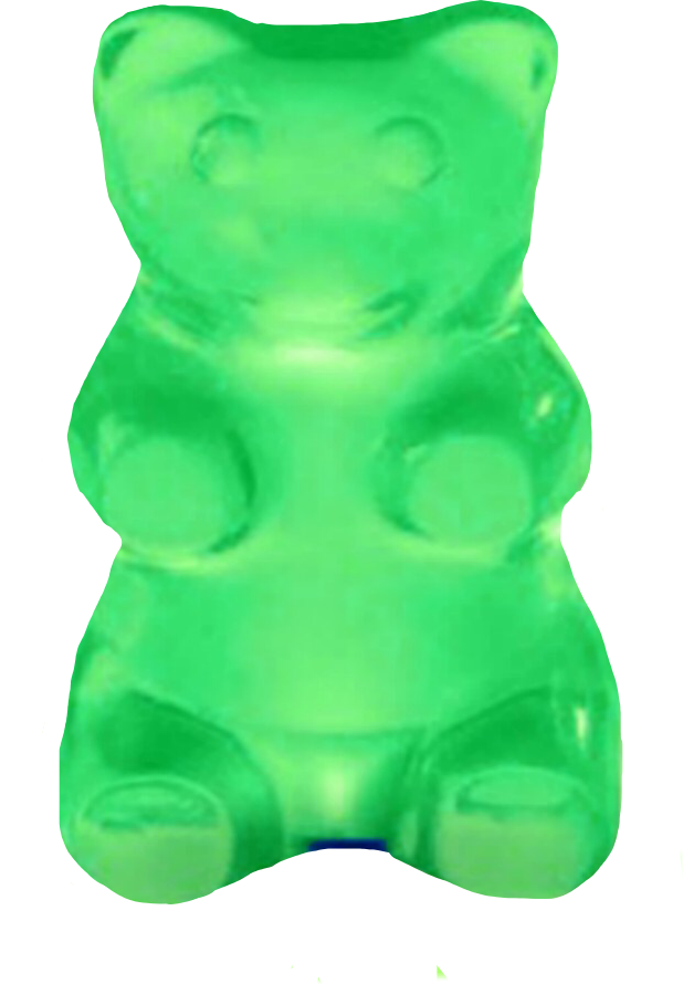 Download Gummy Bear🍈 - Green Gummy Bear Clipart Png Download - PikPng