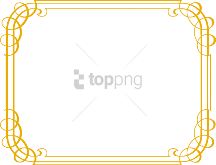 Download Free Png Gold Border Png Png Image With Transparent - Gold