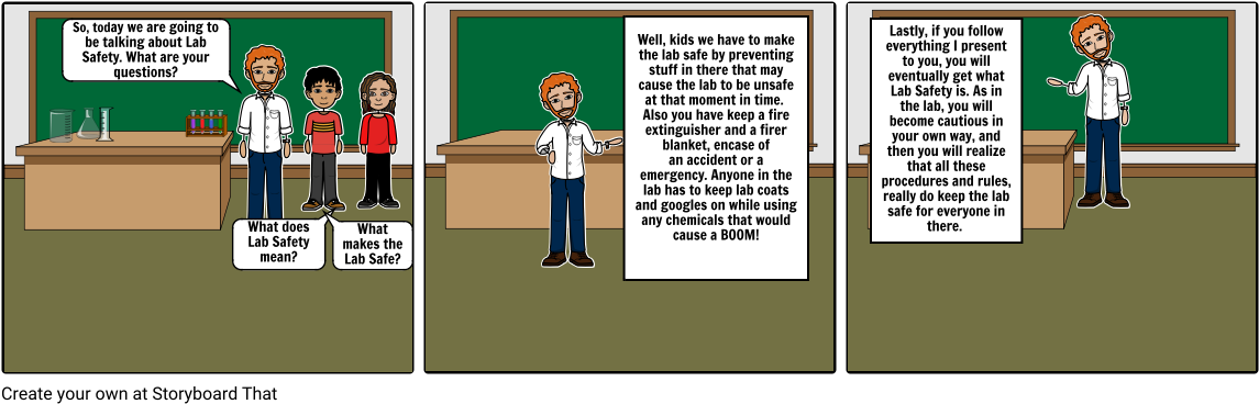 Download Lab Safety - Cartoon Clipart Png Download - PikPng